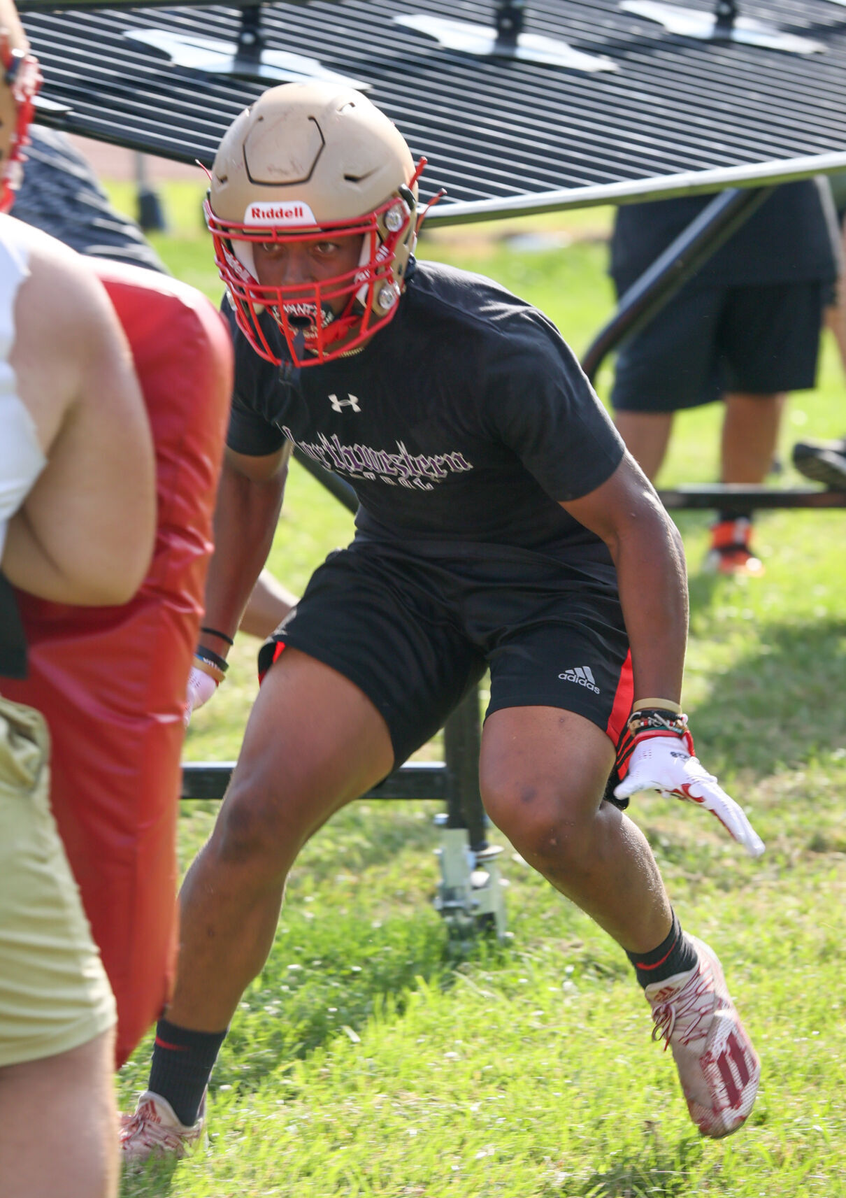 Andrean football practice